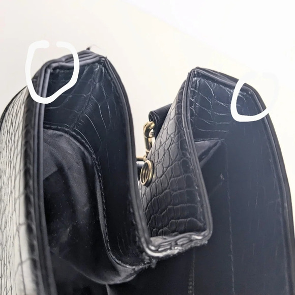 H&M Croc Embossed Tote* - Picture 11 of 11